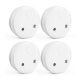 ANNKE Detector de humo inalámbrico, sensor fotoeléctrico, potente alarma de 85 dB, conexión RF cifrada AES-128, autonomía de hasta 10 años y monitorización mediante APP con hub de alarma