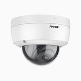 VC500 - Cámara de seguridad tipo IK10 Domo PoE Súper HD de 3K, Resolución 3072 * 1728, Micrófono Incorporado, Compatibile con Alexa