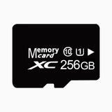 Tarjeta Micro SD de 128/256 GB, tarjeta de memoria UHS-I, tarjeta TF de clase 10 - hasta 104 MB/s, A1, almacenamiento ampliado para cámaras de vigilancia y seguridad