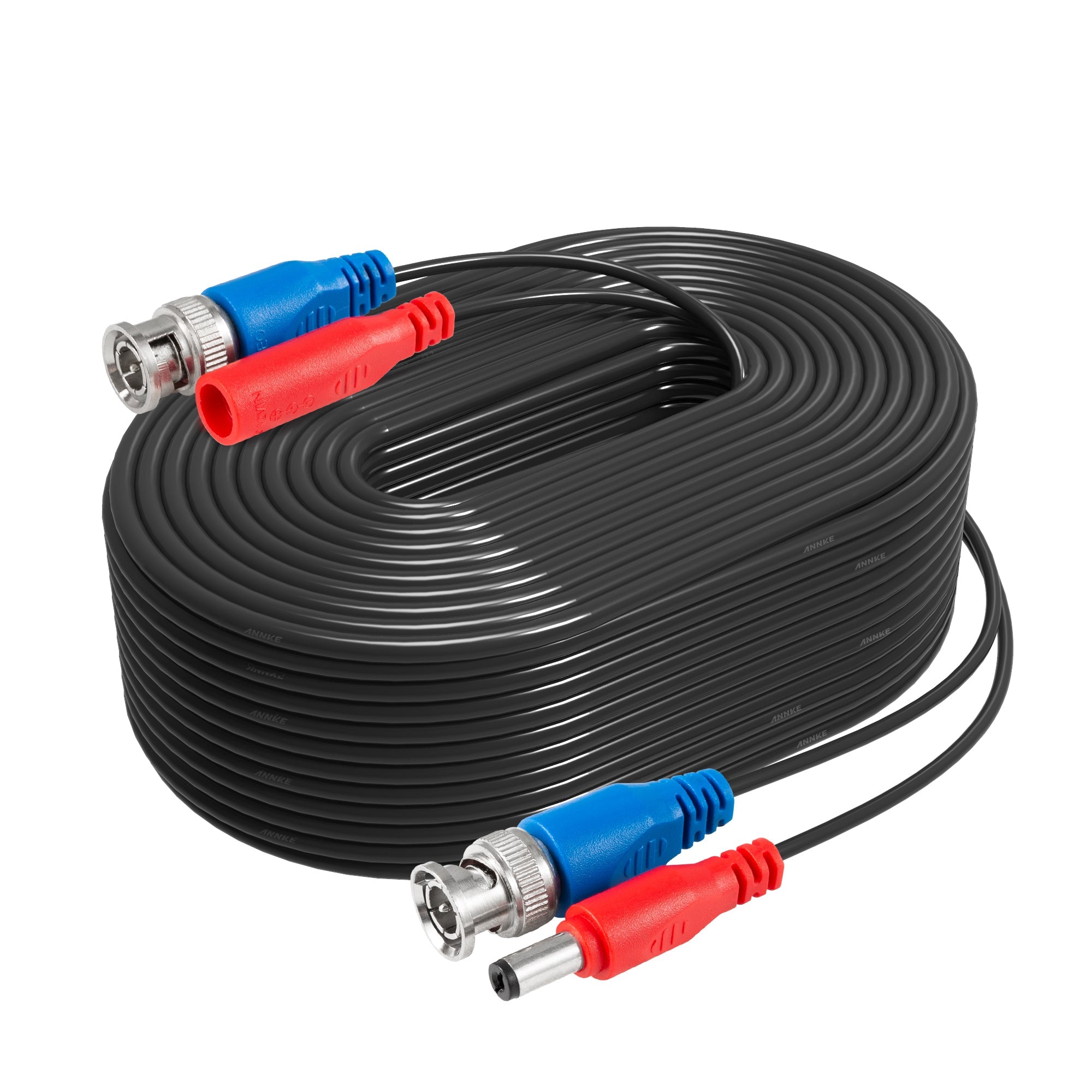 Cables de alimentación de vídeo BNC todo en uno 100 % certificados por UL de 30 m/100 pies resistentes al fuego
