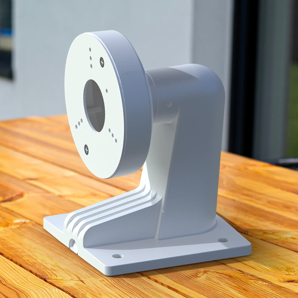 Soporte de pared metálico de alta resistencia compatible con cámaras de seguridad tipo turret