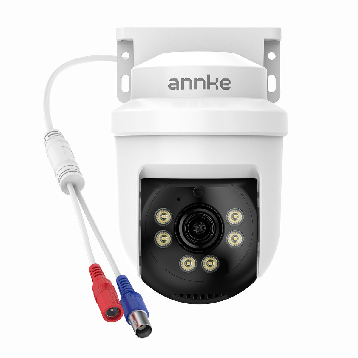 ANNKE 3K/5MP CCTV Domo PT Cámara de Vigilancia Cableada con 355°Pan 90°Tilt, Cámara de Seguridad Sdicional para DVR Sistema de Videovigilancia, Visión Nocturna de 30M,se requiere DVR, no incluido