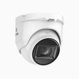 AL200 - Cámara CCTV de vigilancia en 1080P HD, Lente de 3.6 MM, Visión Nocturna por Infrarrojos de 20 m, Señal de Salida 4 en 1, IP67