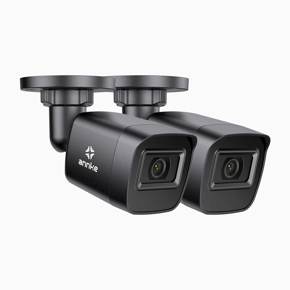 AL200 - Cámara CCTV de vigilancia en 1080P HD, Lente de 3.6 MM, Visión Nocturna por Infrarrojos de 20 m, Señal de Salida 4 en 1, IP67