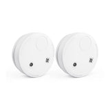ANNKE Detector de humo inalámbrico, sensor fotoeléctrico, potente alarma de 85 dB, conexión RF cifrada AES-128, autonomía de hasta 10 años y monitorización mediante APP con hub de alarma