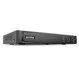 ANNKE 16CH 4K PoE NVR Sistema de vigilancia Grabador, Grabadora de vídeo PoE, 24/7 videovigilancia para casa, interior, exterior, seguridad Compatible con cámaras IP HD de 12MP/4 K/5 MP/4 MP