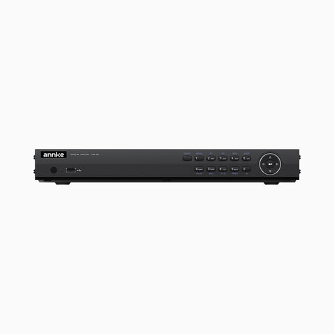 ANP1600 - 4K 16 Channel H.265+ PoE NVR, Max 160 Mbps Outgoing Bandwidth, 2CH 4K Decoding Capability, Supports IPC with Human & Vehicle, Perimeter Detection, Dual Hard Drive Bays