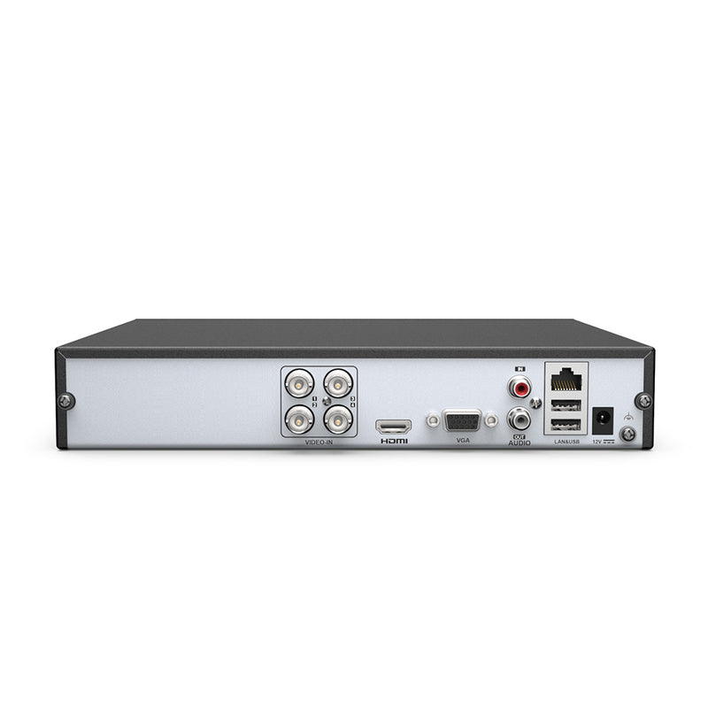 Videograbador 5en1 4 canales 5 Mpx con audio sobre coax, Smart H.265+